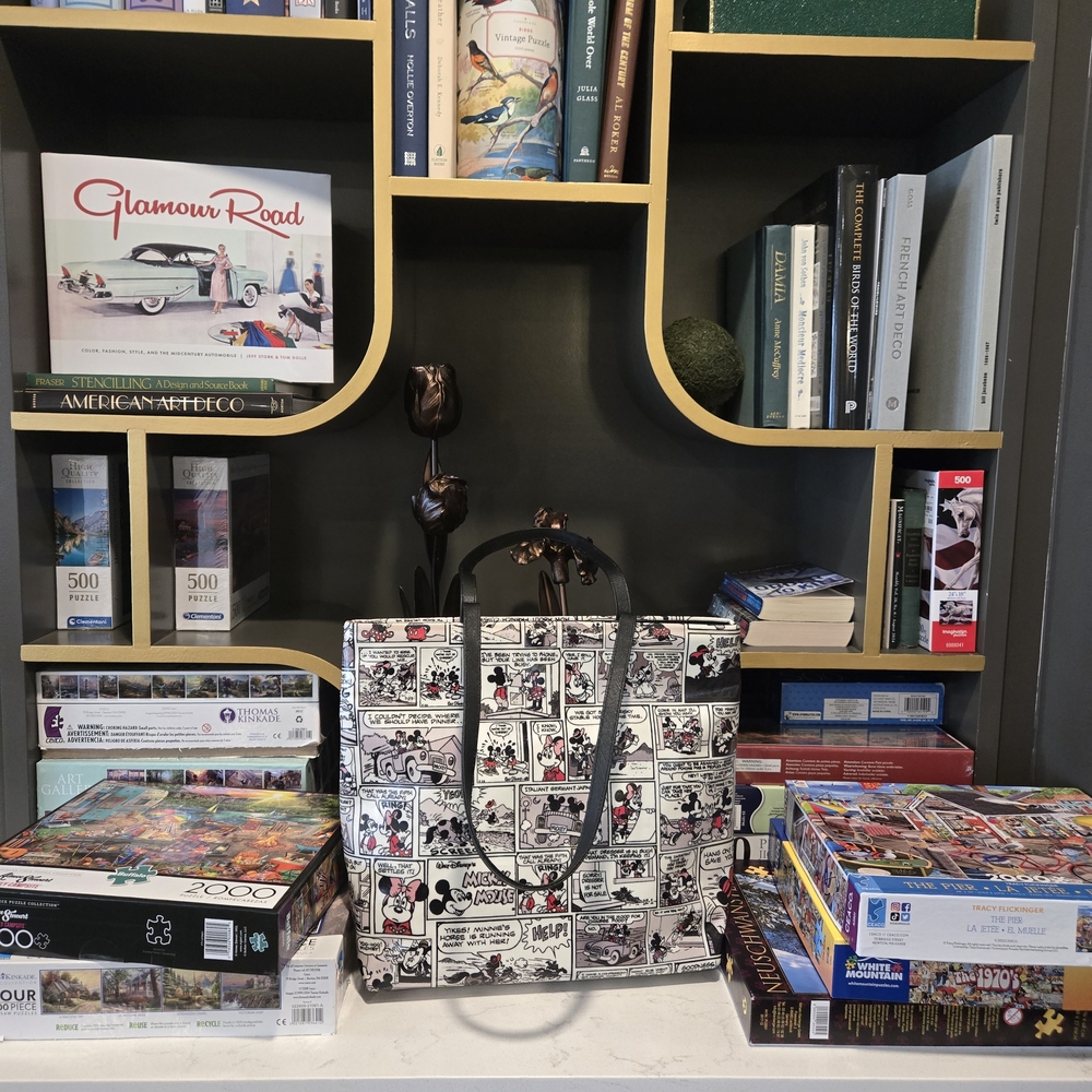 KATE SPADE Mickey Mouse Comic Print Tote Bag